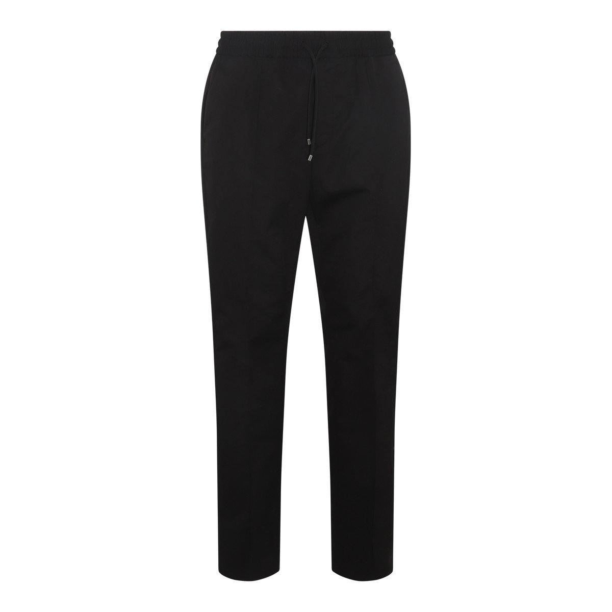 BLACK WOOL PANTS