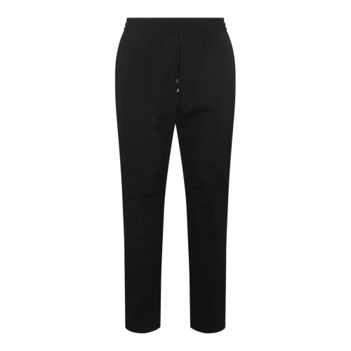 BLACK WOOL PANTS