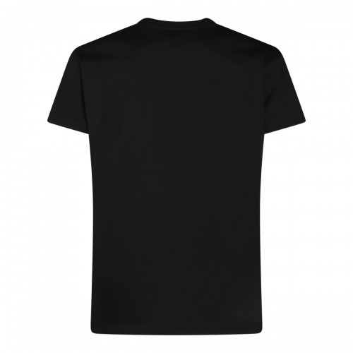 BLACK COTTON T-SHIRT