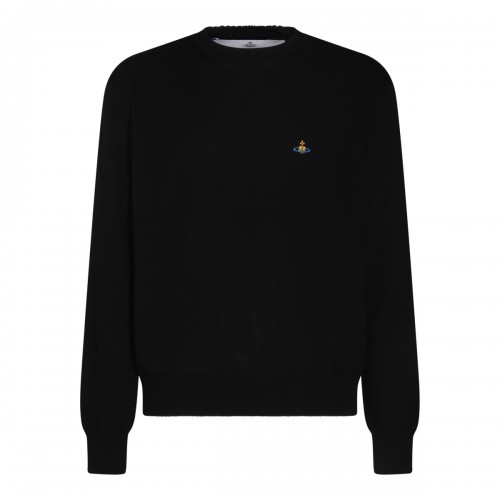 BLACK COTTON KNITWEAR