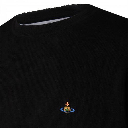 BLACK COTTON KNITWEAR