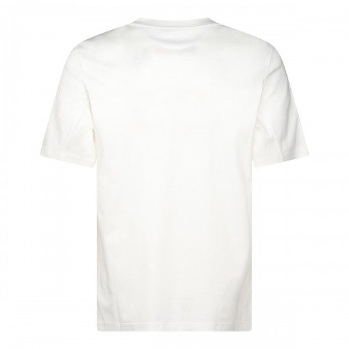 WHITE COTTON T-SHIRT