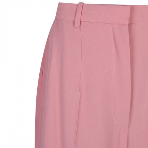 CHERRY PINK VISCOSE PANTS