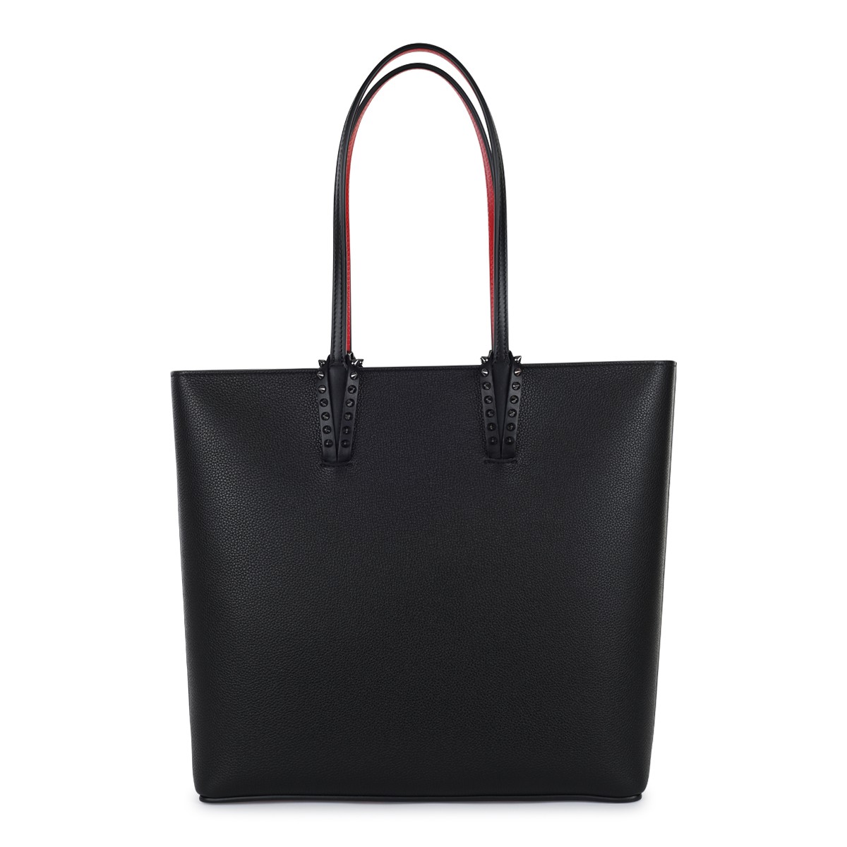 BLACK LEATHER TOTES