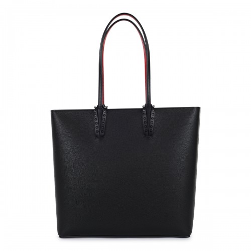 BLACK LEATHER TOTES