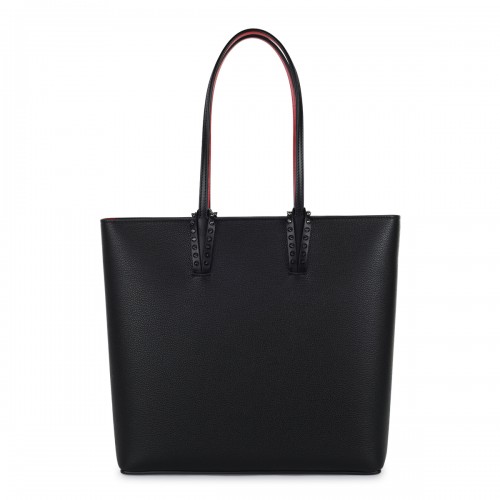 BLACK LEATHER TOTES