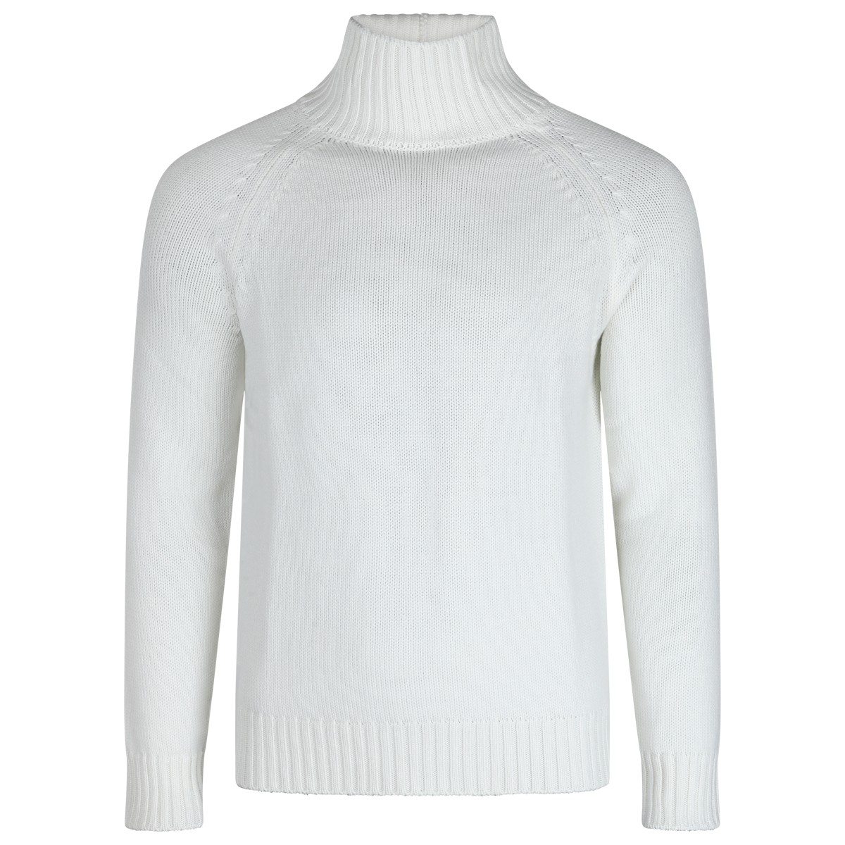 WHITE WOOL KNITWEAR