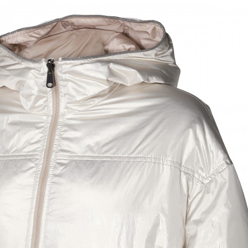 WHITE DOWN JACKET