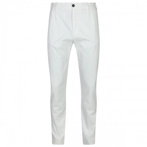 WHITE COTTON PANTS