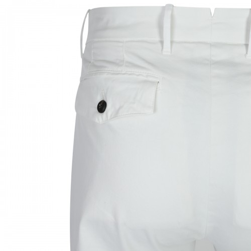 WHITE COTTON PANTS