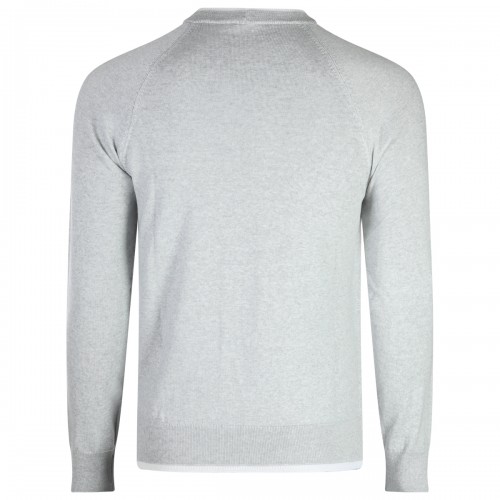 GREY WOOL KNITWEAR