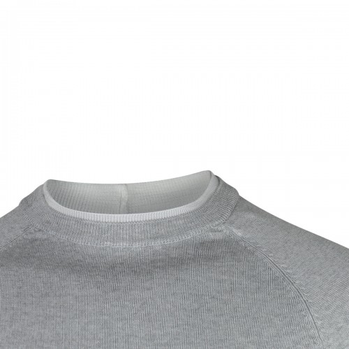 GREY WOOL KNITWEAR