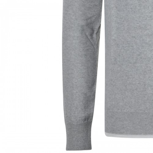 GREY WOOL KNITWEAR