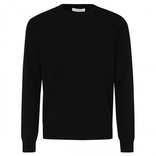 BLACK WOOL KNITWEAR