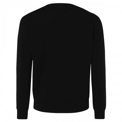 BLACK WOOL KNITWEAR