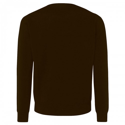 BROWN WOOL KNITWEAR