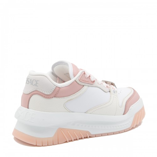 PINK AND WHITE SNEAKERS