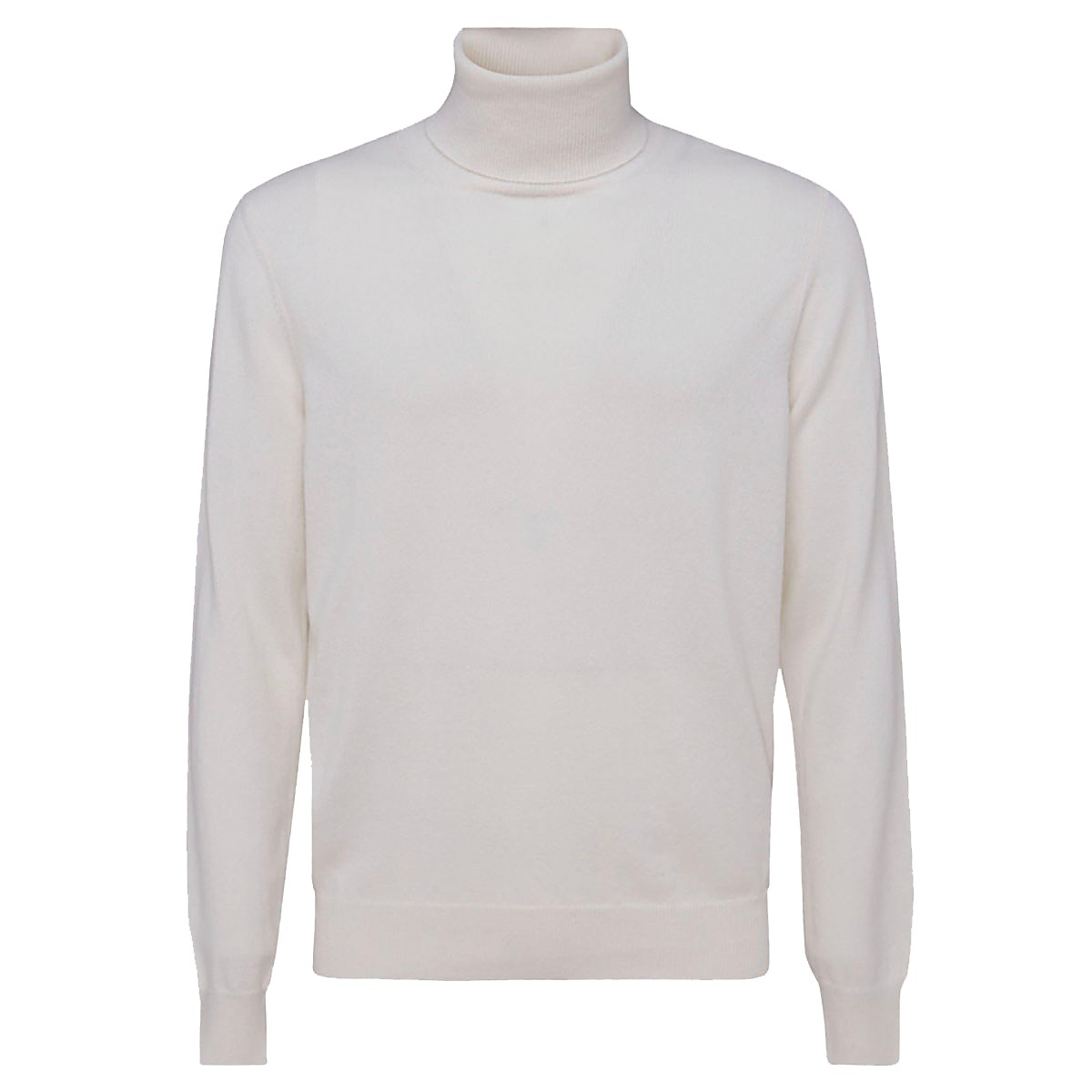 WHITE WOOL KNITWEAR