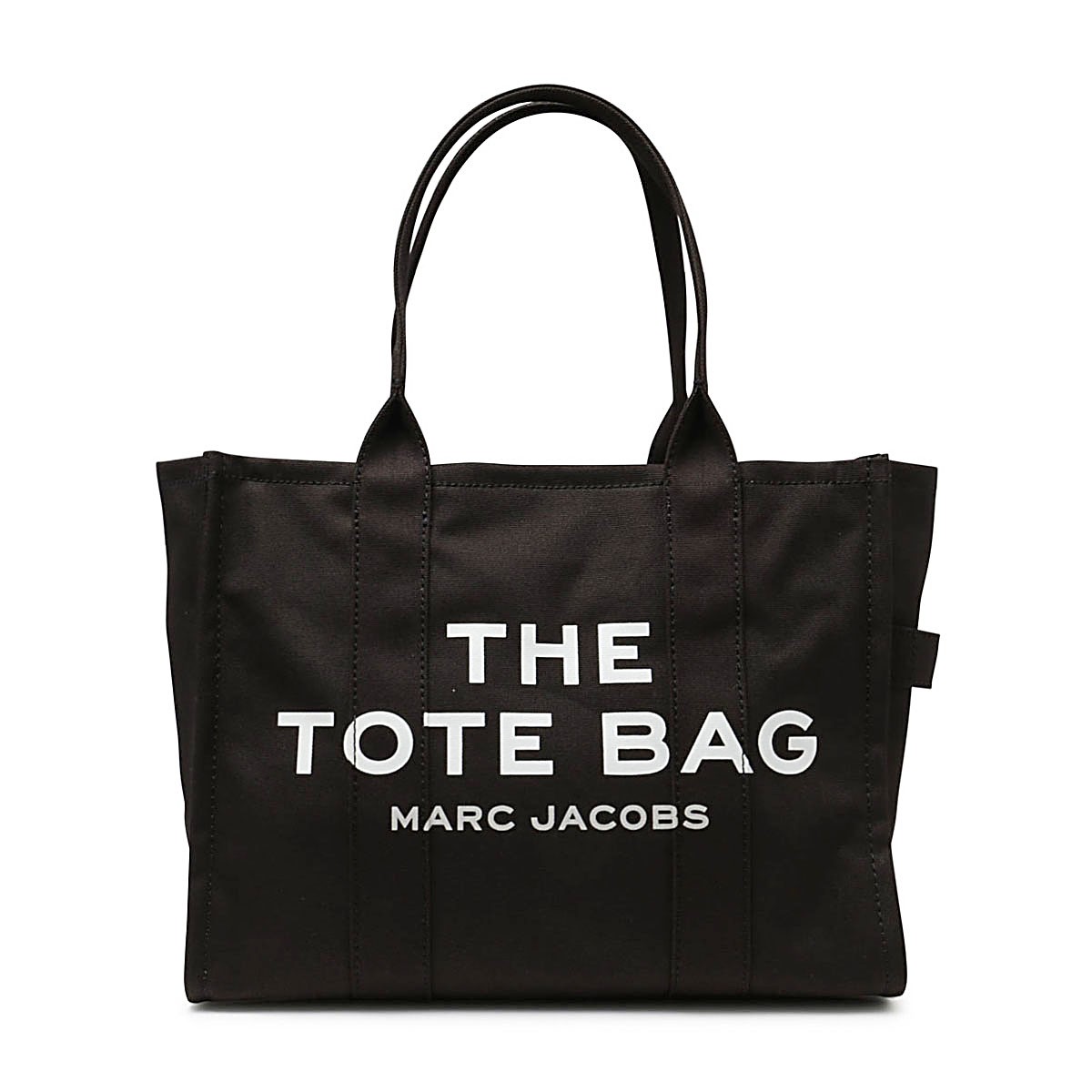 BLACK AND WHITE CANVAS TOTE BAG