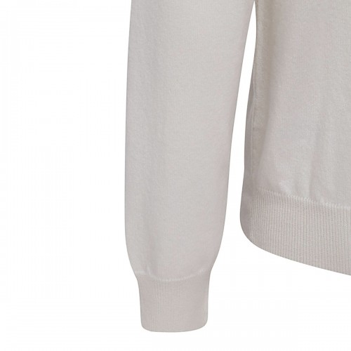 WHITE WOOL KNITWEAR