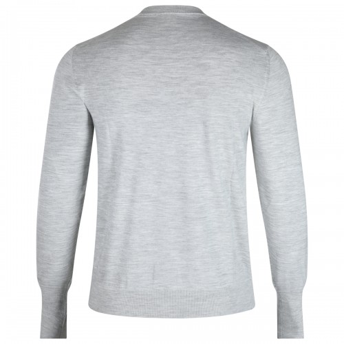 GREY WOOL KNITWEAR