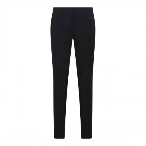 BLACK WOOL PANTS