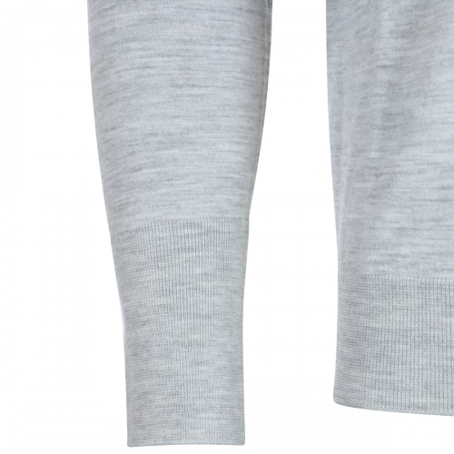 GREY WOOL KNITWEAR