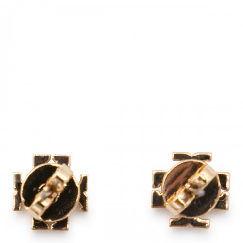 GOLD TONE BRASS EARRINGS