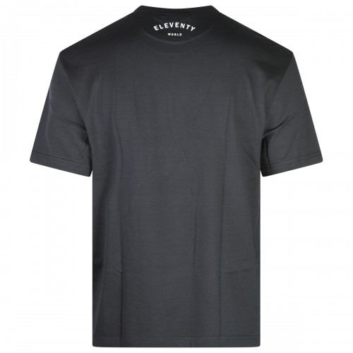 BLACK COTTON T-SHIRT