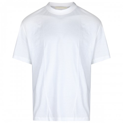 WHITE COTTON T-SHIRT