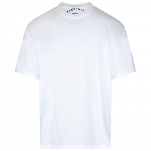 WHITE COTTON T-SHIRT