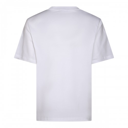 WHITE COTTON T-SHIRT