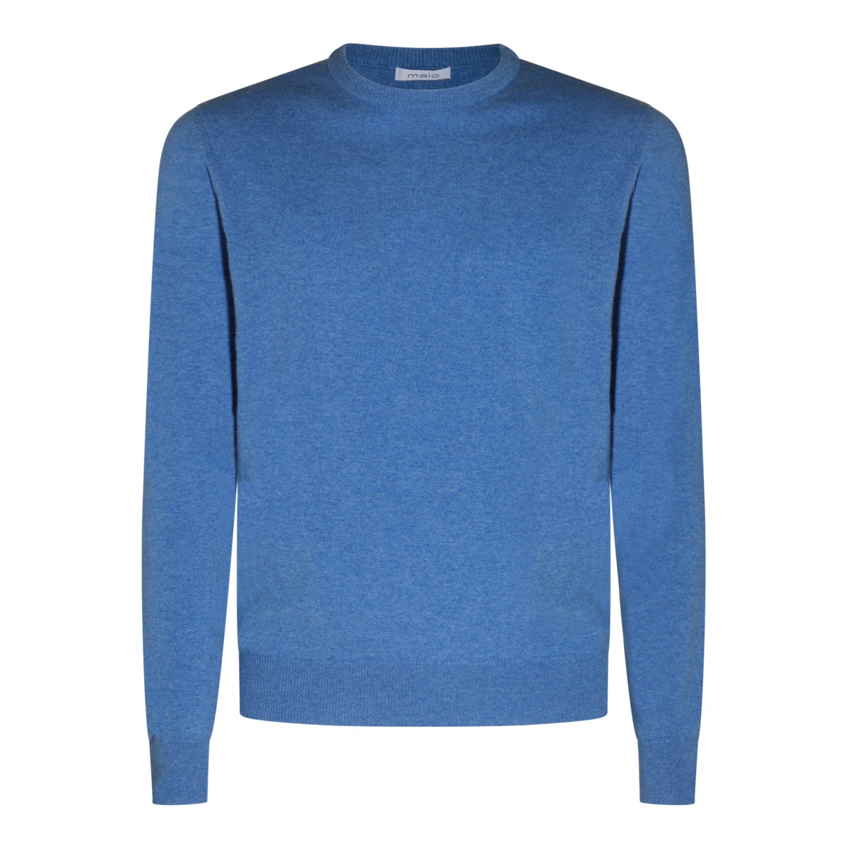 BLUE WOOL KNITWEAR