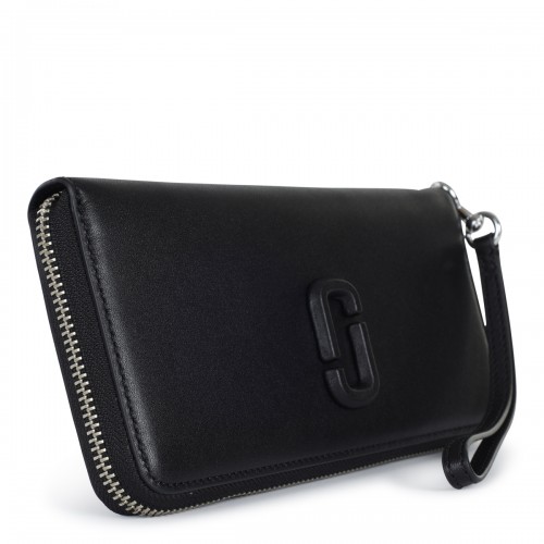 BLACK LEATHER WALLET