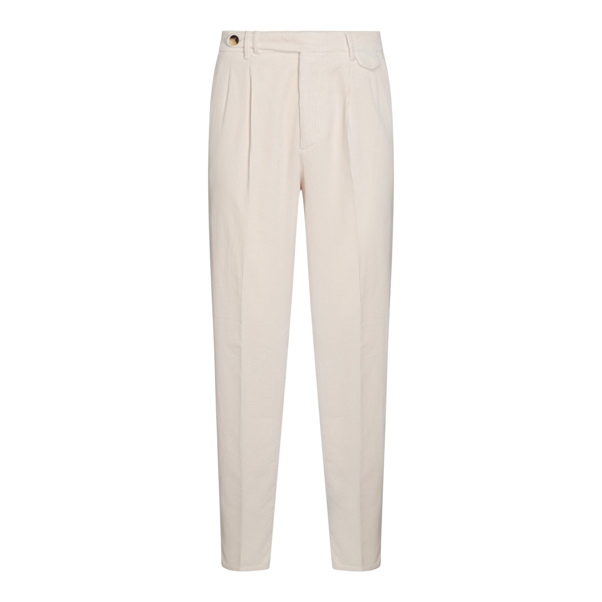 WHITE COTTON PANTS