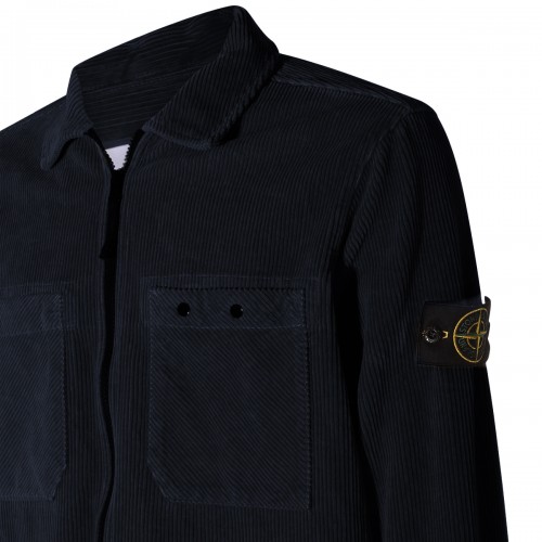 NAVY BLUE COTTON SHIRT