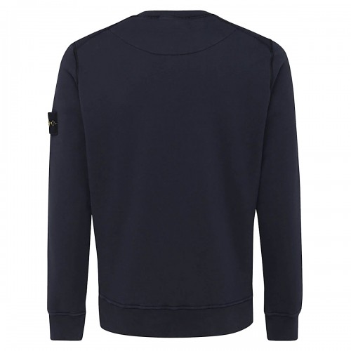 BLUE COTTON SWEATSHIRT