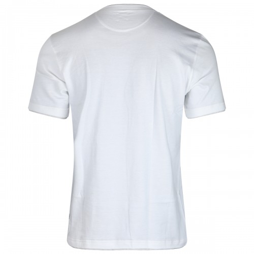 WHITE COTTON T-SHIRT