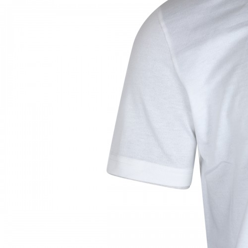 WHITE COTTON T-SHIRT