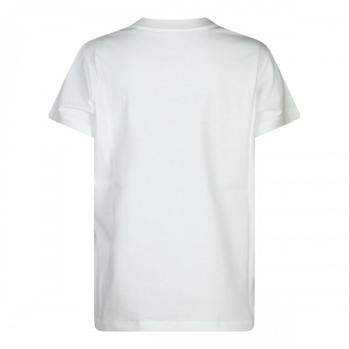 WHITE COTTON T-SHIRT