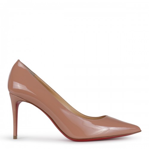 BLUSH LEATHER PUMPS