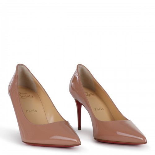 BLUSH LEATHER PUMPS