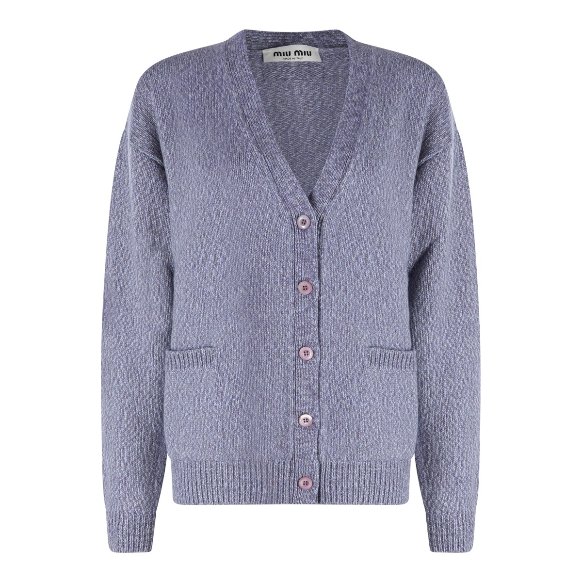 BLUE WOOL KNITWEAR