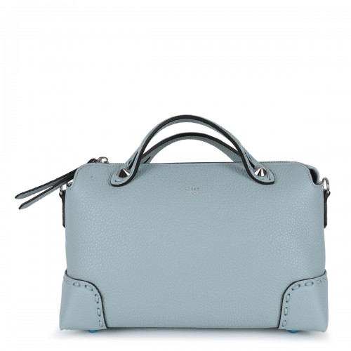 LIGHT BLUE LEATHER BY THE WAY CROSSBODY BAG