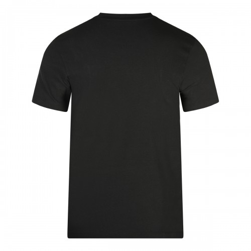 BLACK COTTON T-SHIRT