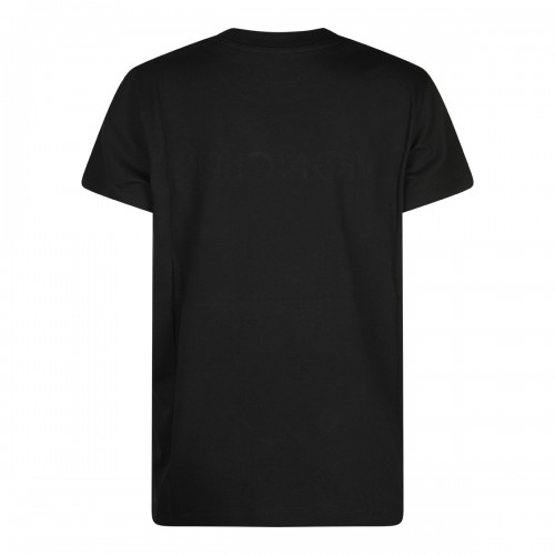 BLACK COTTON T-SHIRT