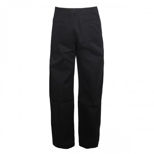 BLACK COTTON PANTS