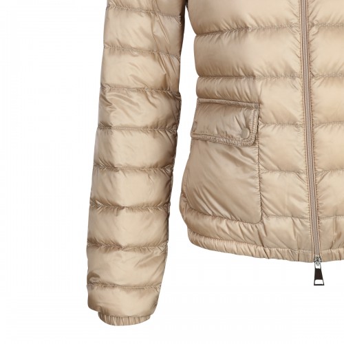 LIGHT BEIGE DOWN JACKET