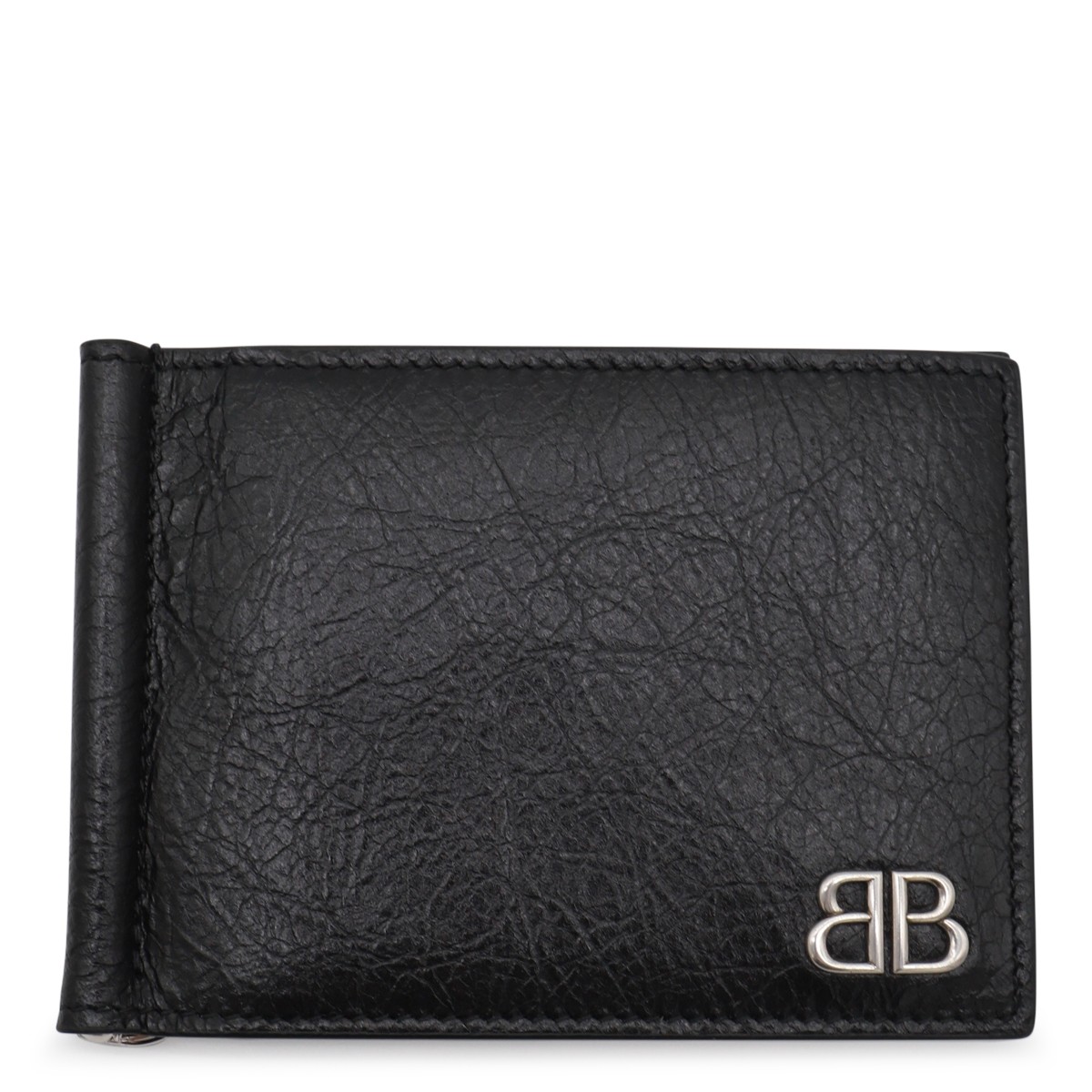 BLACK LEATHER WALLET