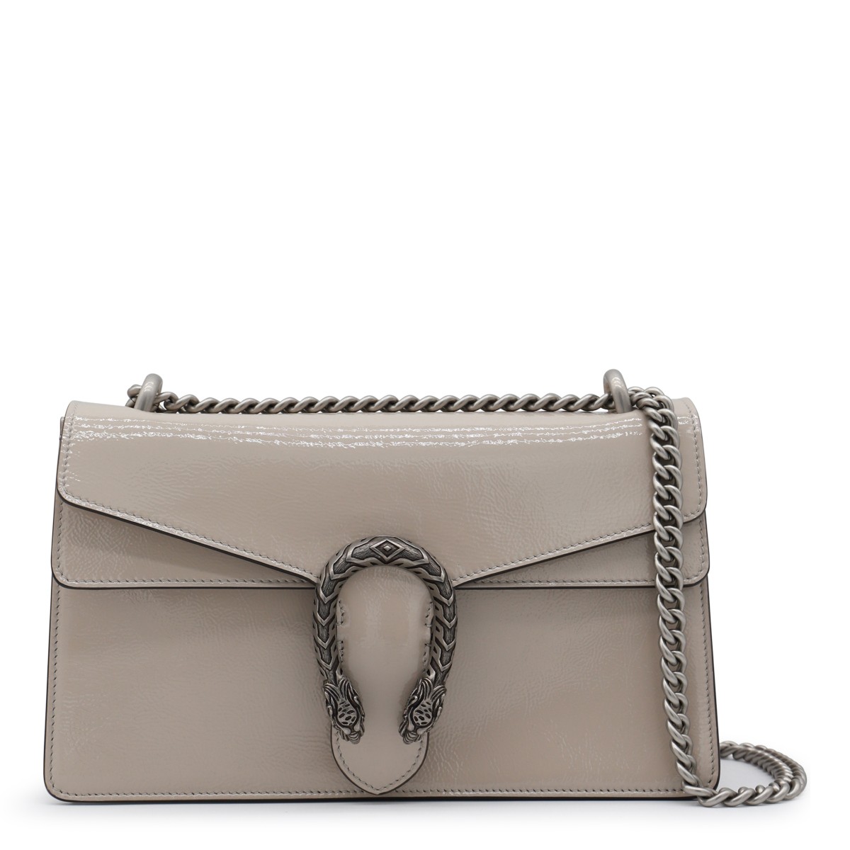 BEIGE LEATHER DIONYSUS SHOULDER BAG